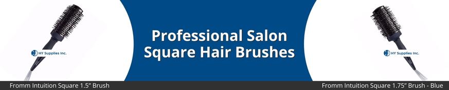 Professional Salon Square Hair Brushes